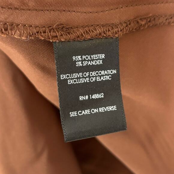 Torrid Babydoll V-Neck Satin Lace Trim Cami in Root Beer NWT Plus Size 3 - Picture 5 of 5